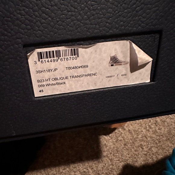 Men’s Dior Oblique Transparency high tops - Picture 7 of 12